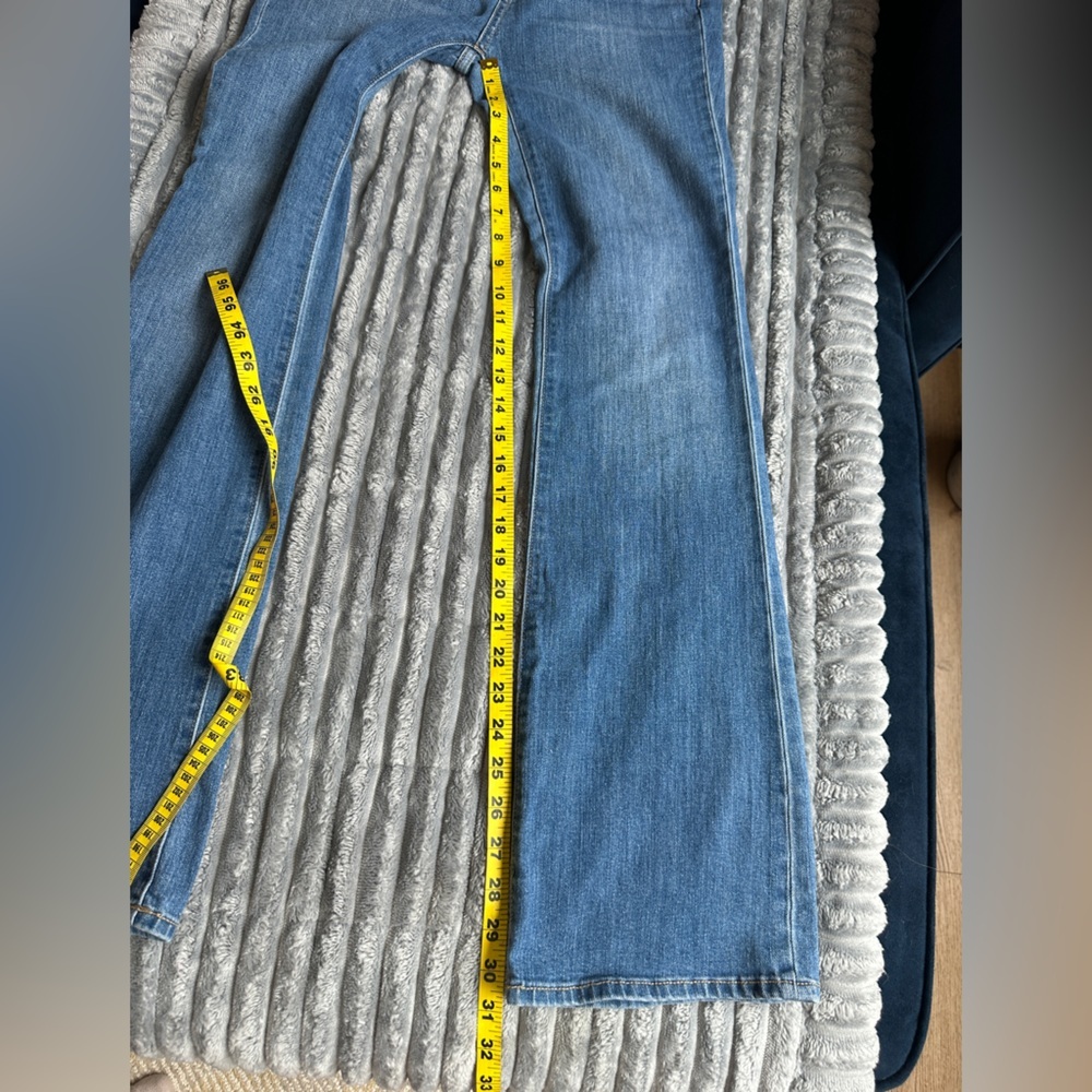 Gap mid rise plain basic long baby boot jeans - Picture 7 of 8